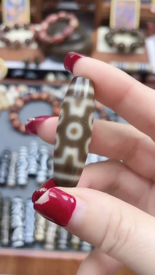 【闪购商品】玛瑙/玉髓珠珠未镶嵌七眼