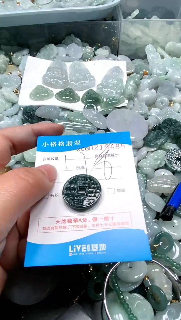 【闪购商品】翡翠颈饰未镶嵌闪购商品0219488