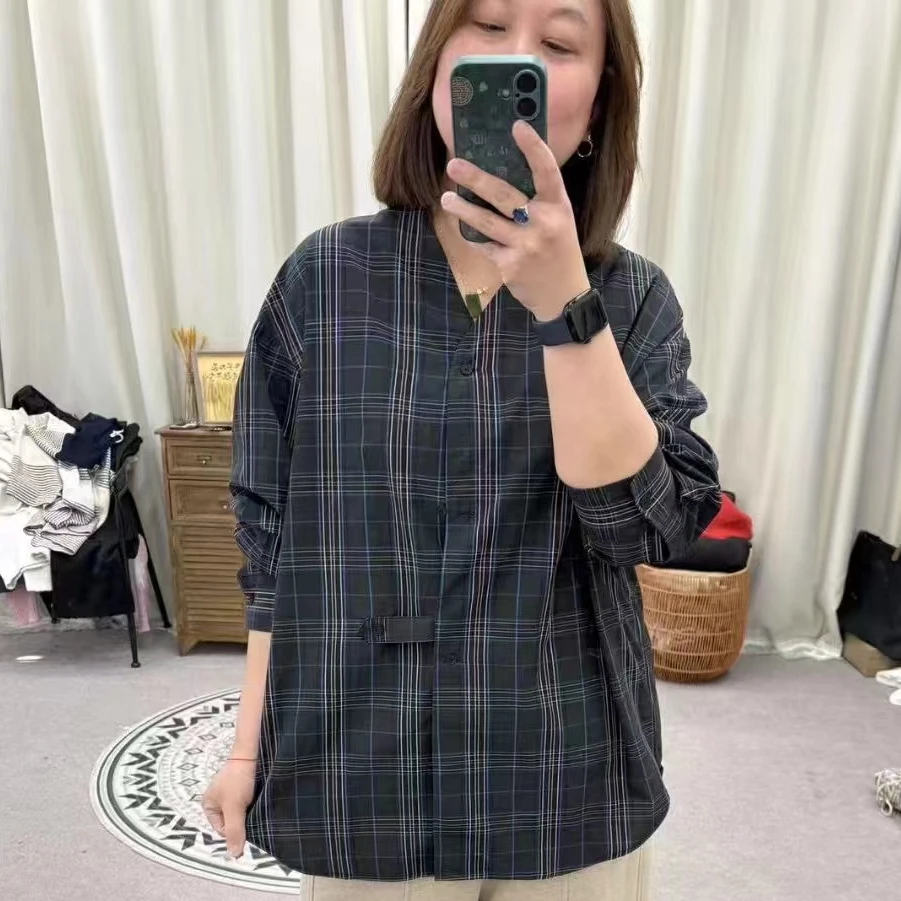 晶范家【春款格子衬衣】