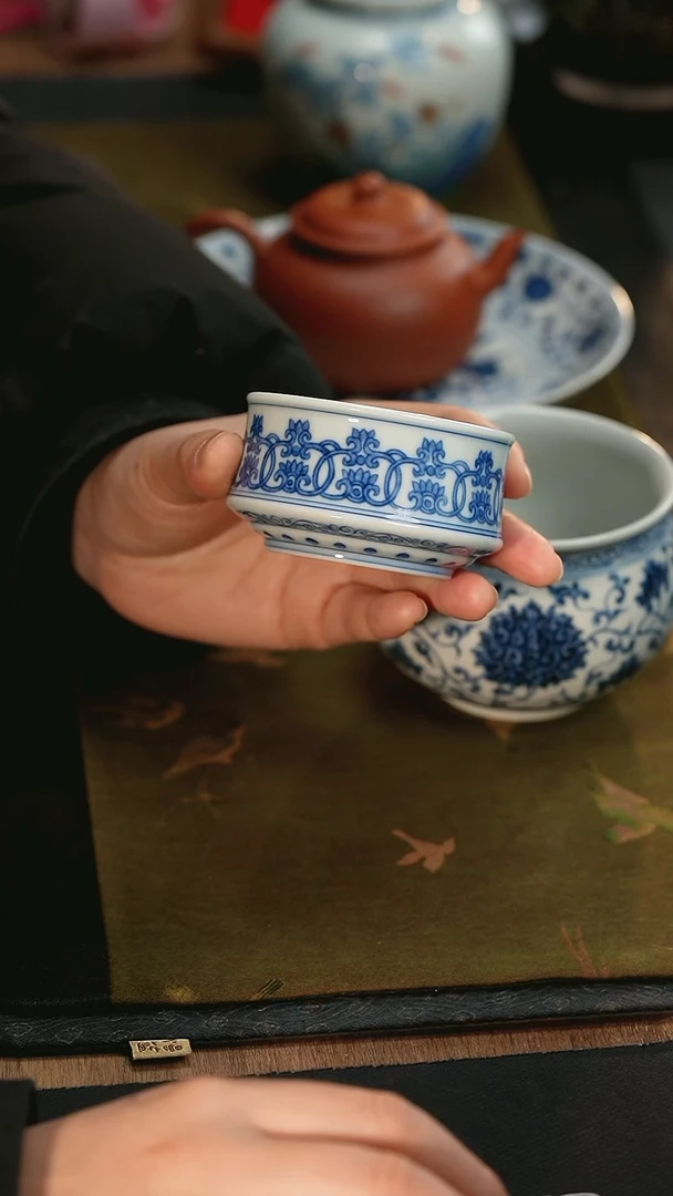 【闪购商品】青履茶器成化主人杯