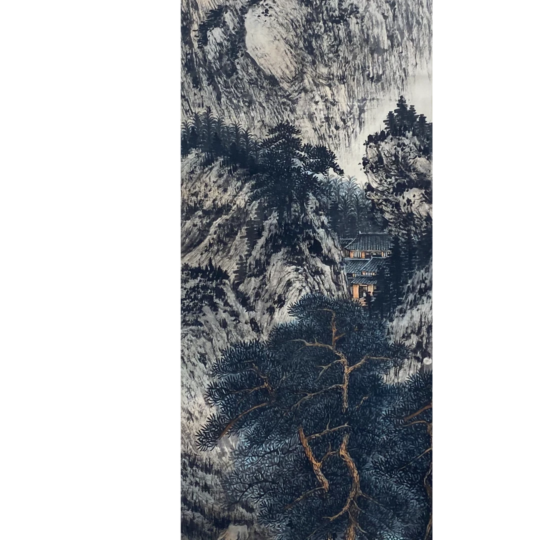 DY5617 张先生 山水 135*34 纸本