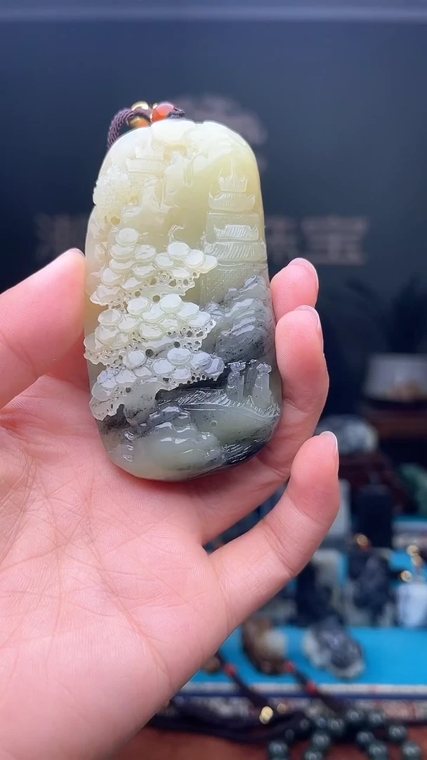 未镶嵌和田玉挂件1