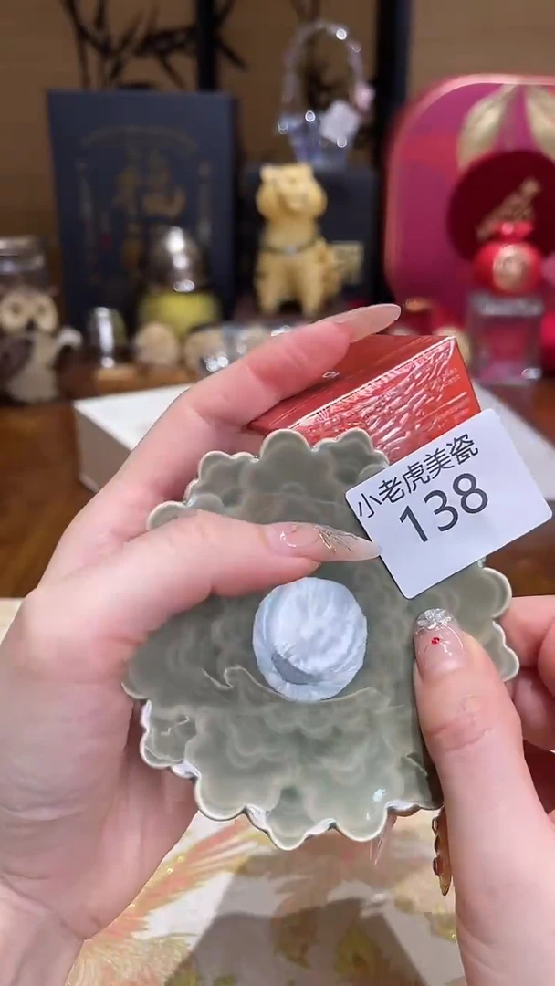 瓷片『瓷器小老虎美瓷』美YS