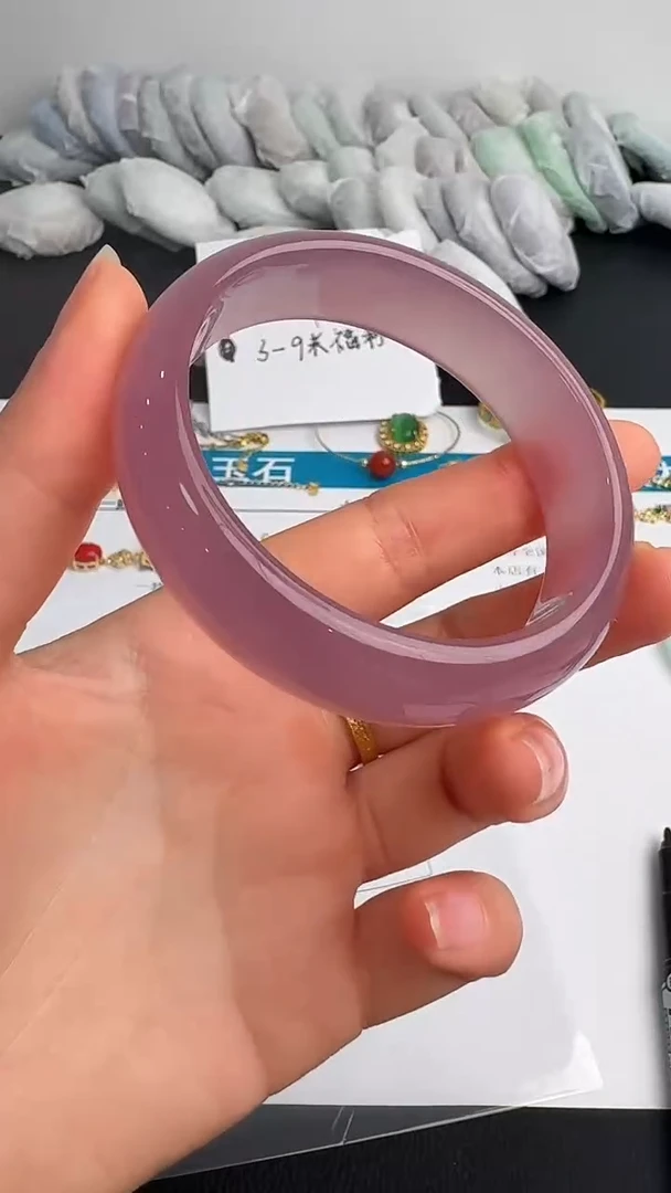 未镶嵌手镯石英质玉045