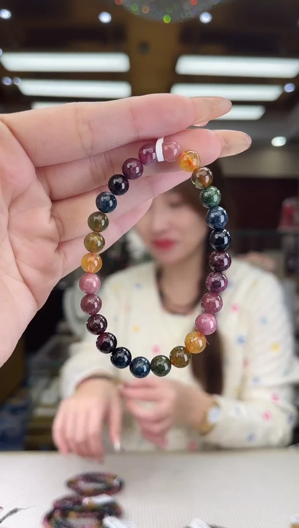 【闪购商品】碧玺/未镶嵌7mm+碧玺单圈多样性发货