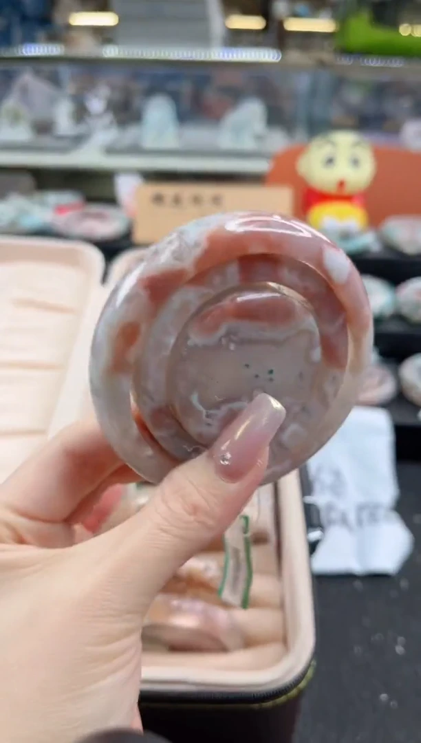 未镶嵌手镯石英质玉尘*丷圈口（赠品镯心）