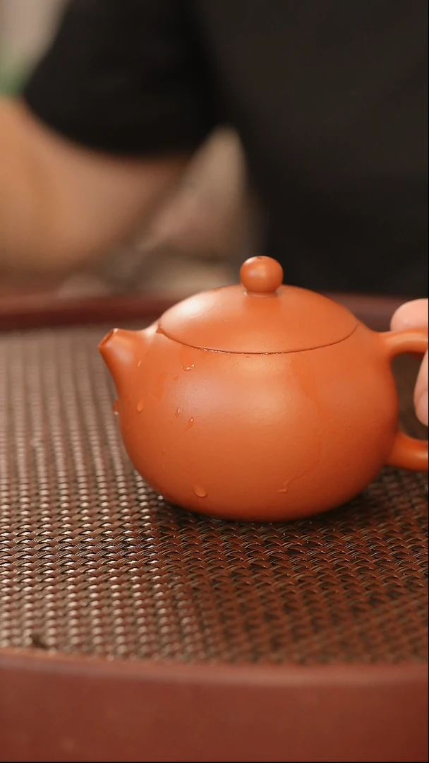 茶壶紫砂朱泥 西施 微瑕 200cc