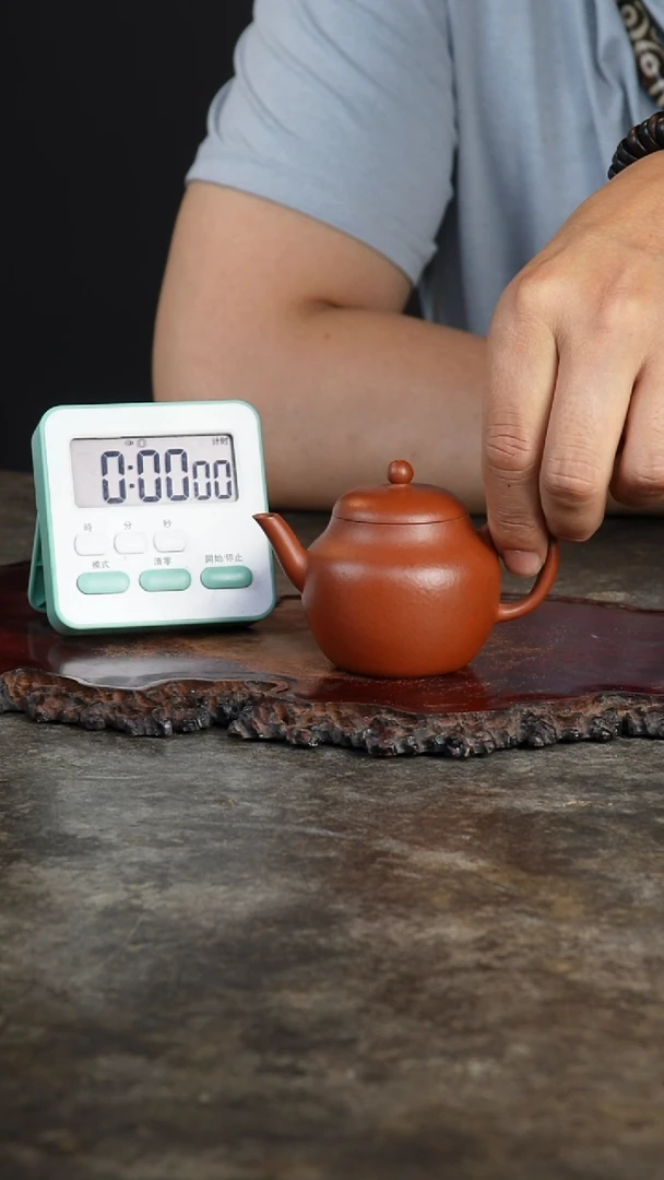茶壶紫砂钱****6老朱泥半手小品
