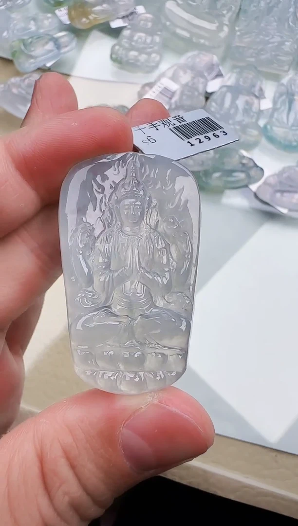 颈饰未镶嵌翡翠缅甸翡翠a货