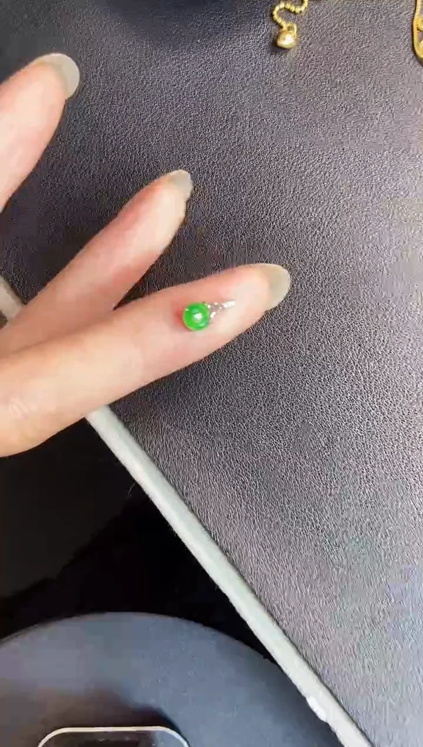 吊坠(不含链)银S925镶嵌翡翠1