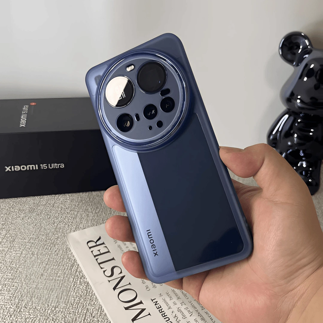 适用小米15ultra手机壳自带镜头膜魅眼全包透明软壳13/14/15全包