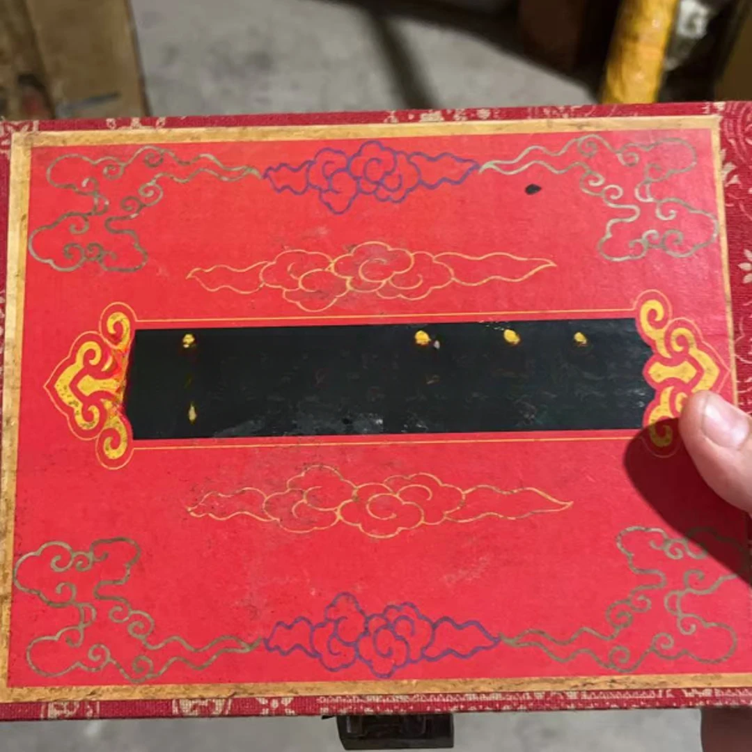 精品摆件根雕木红色清大盒