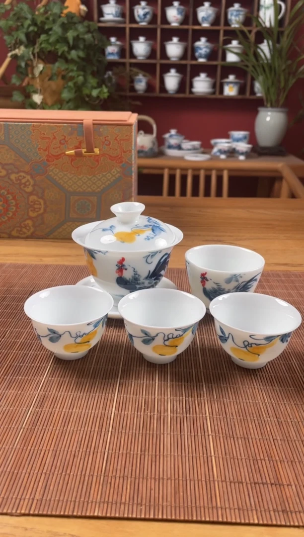 盖碗/杯群芳斋闪购链接（以闪拍图片为准）