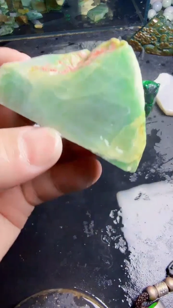 未镶嵌挂件翡翠鱼*天然翡翠067