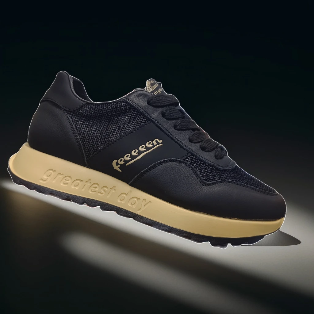 Lt66003-1真皮透网男士休闲鞋，皮鞋穿多大拍多大，运动鞋买小一码