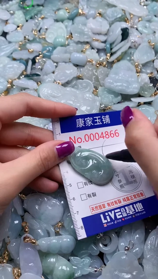颈饰未镶嵌翡翠4866