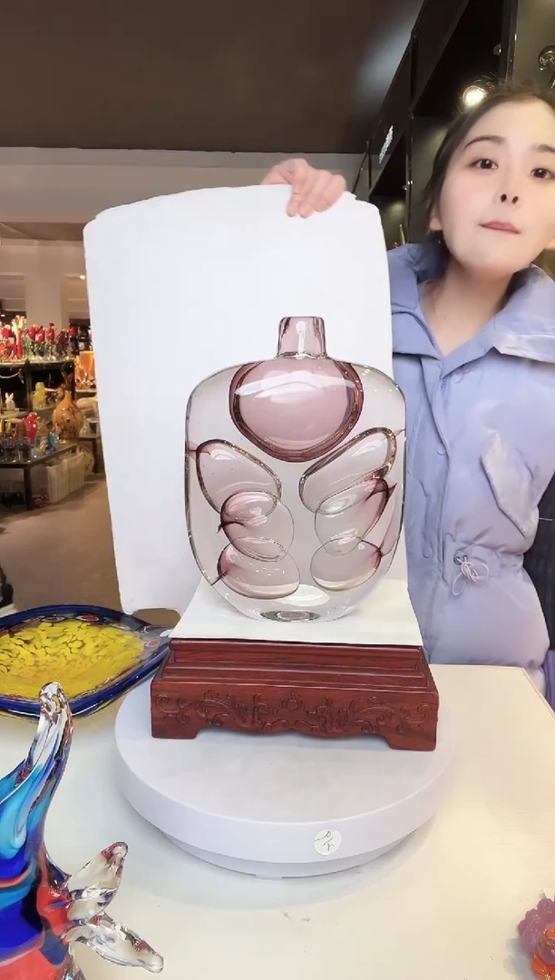 【闪购商品】茶盏琉璃摆件家居摆件