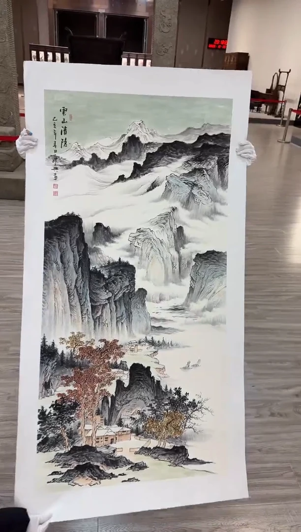 国画15隆轩美术馆李庆兴老师作品
