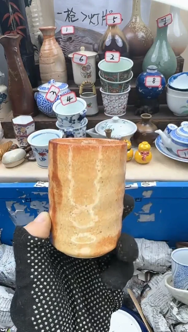 【闪购商品】瓷片没有款志野淘艺瓷器满18包邮