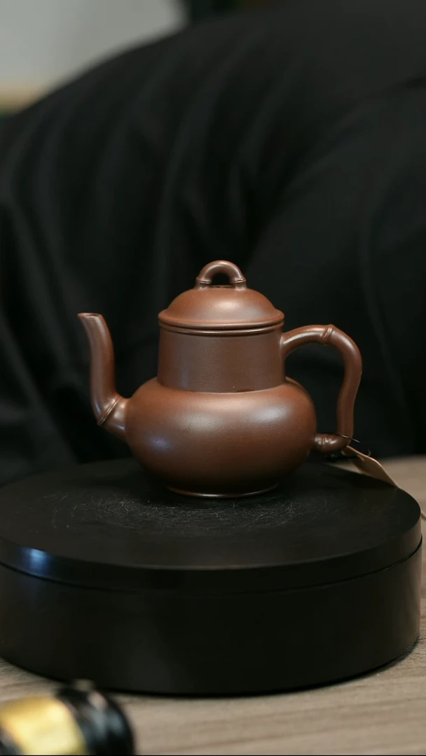 茶壶紫砂素**年H1599赵信军光素炉鼎