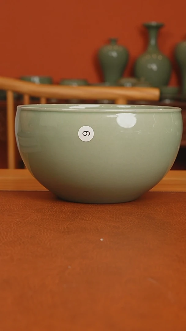 越窑秘色瓷缸二级品