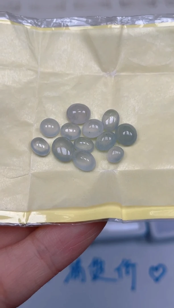 裸石翡翠天然翡翠裸石蛋面106