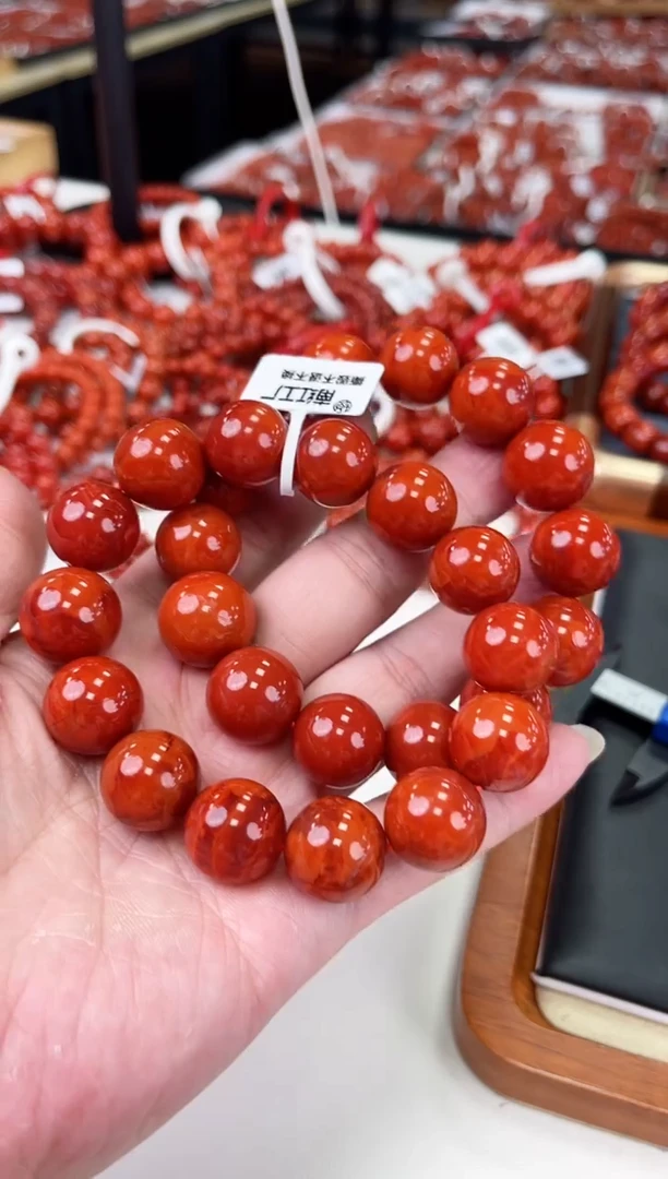 【闪购商品】南红玛瑙瓦西手串16+未镶嵌（多样式发其一）