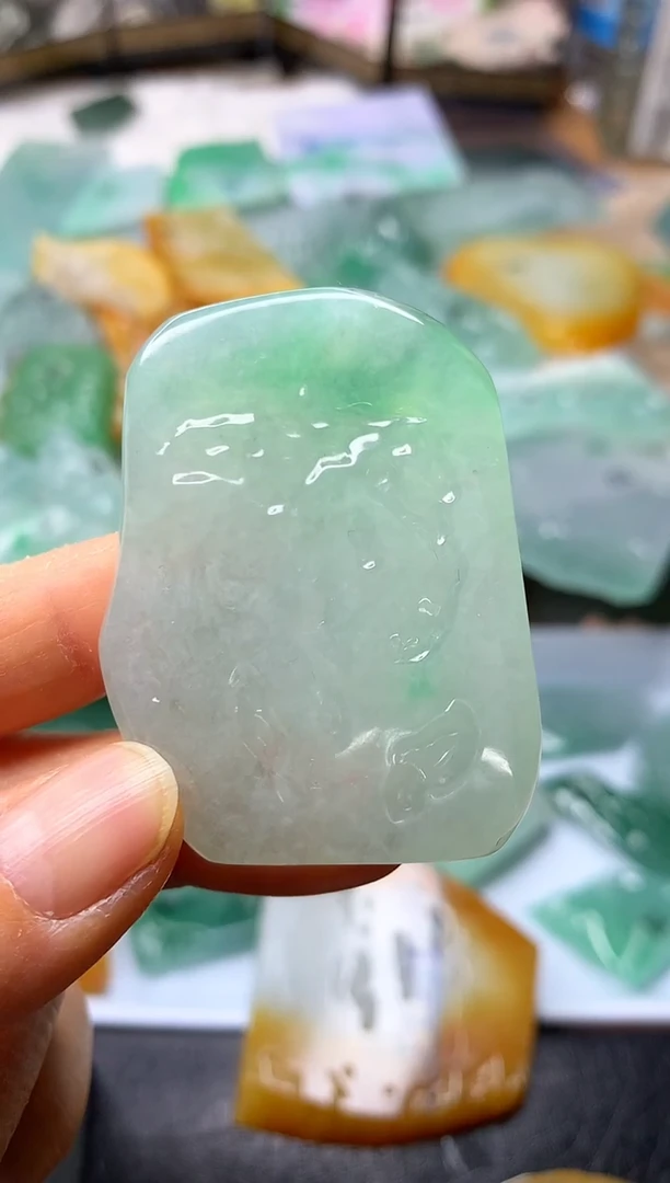 颈饰未镶嵌翡翠11