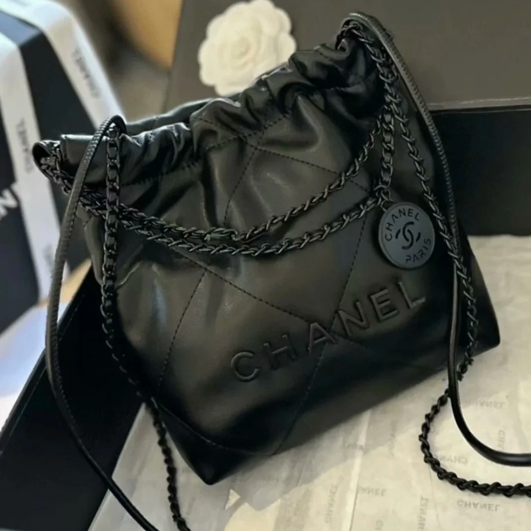 99新 Chanel/香奈儿 小花Jerry活动24P 22Bag托特包 Mini 芯片开