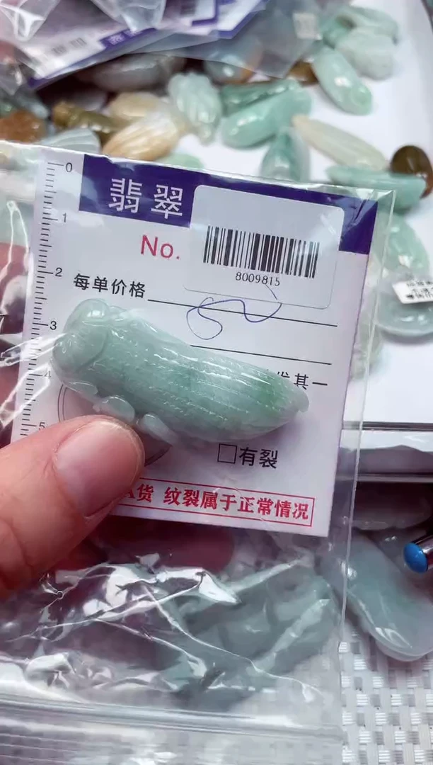颈饰未镶嵌翡翠天然翡翠吊坠/8009815