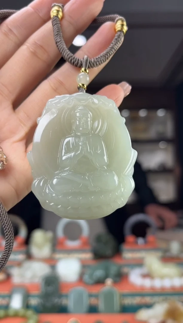 【闪购商品】和田玉颈饰未镶嵌佩佩猪 狗