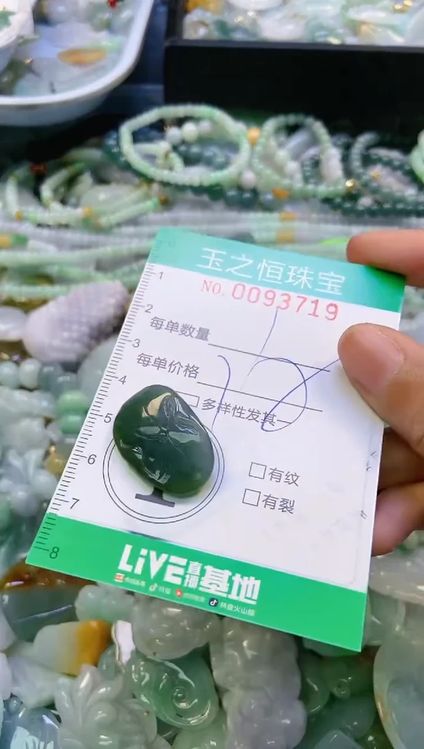 翡翠未镶嵌颈饰闪购0093719