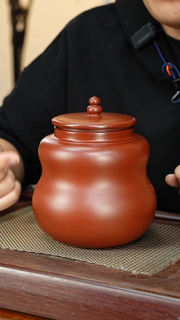 宜兴原矿紫砂茶叶罐