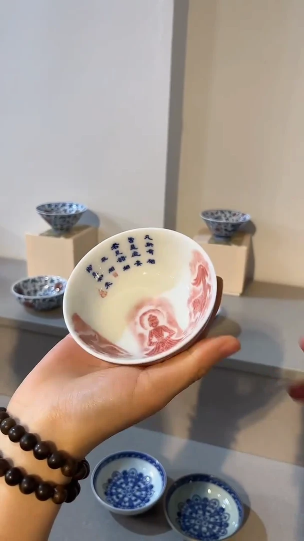 景德镇高温瓷佛普洱