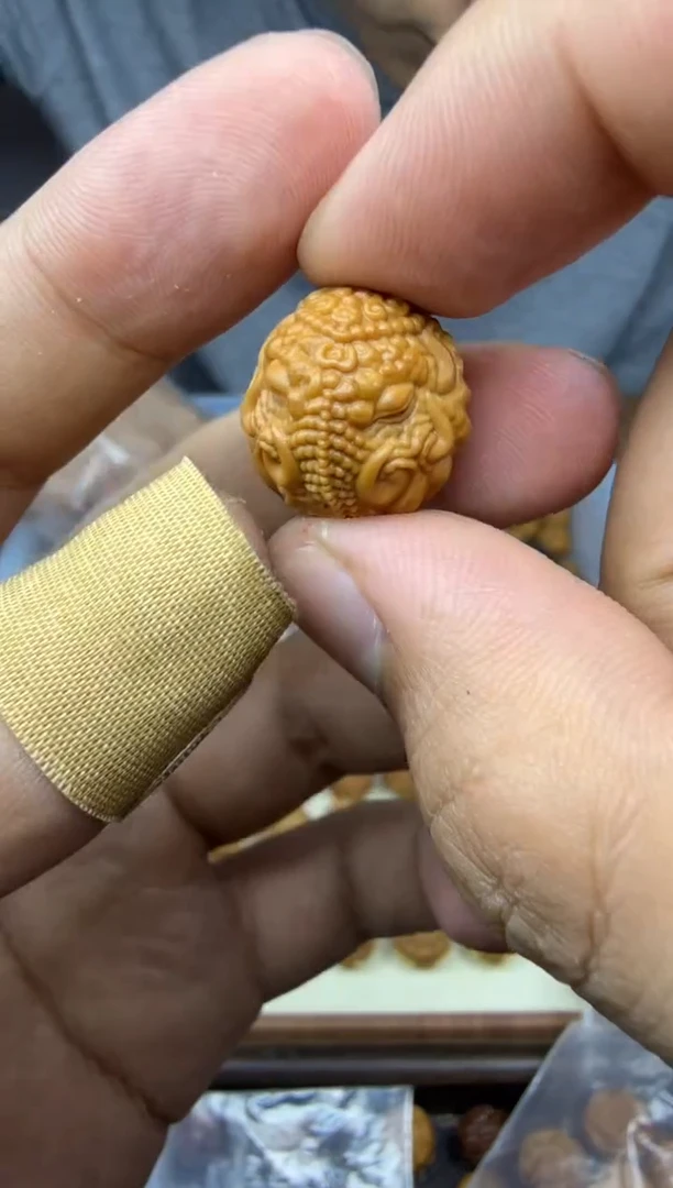 猴头核桃吊坠六牙 象神 素
