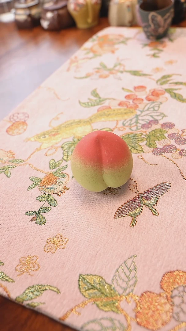 茶壶紫砂宜兴紫砂  桃子 大
