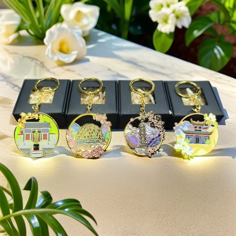 浠水地标钥匙扣文化创意产品