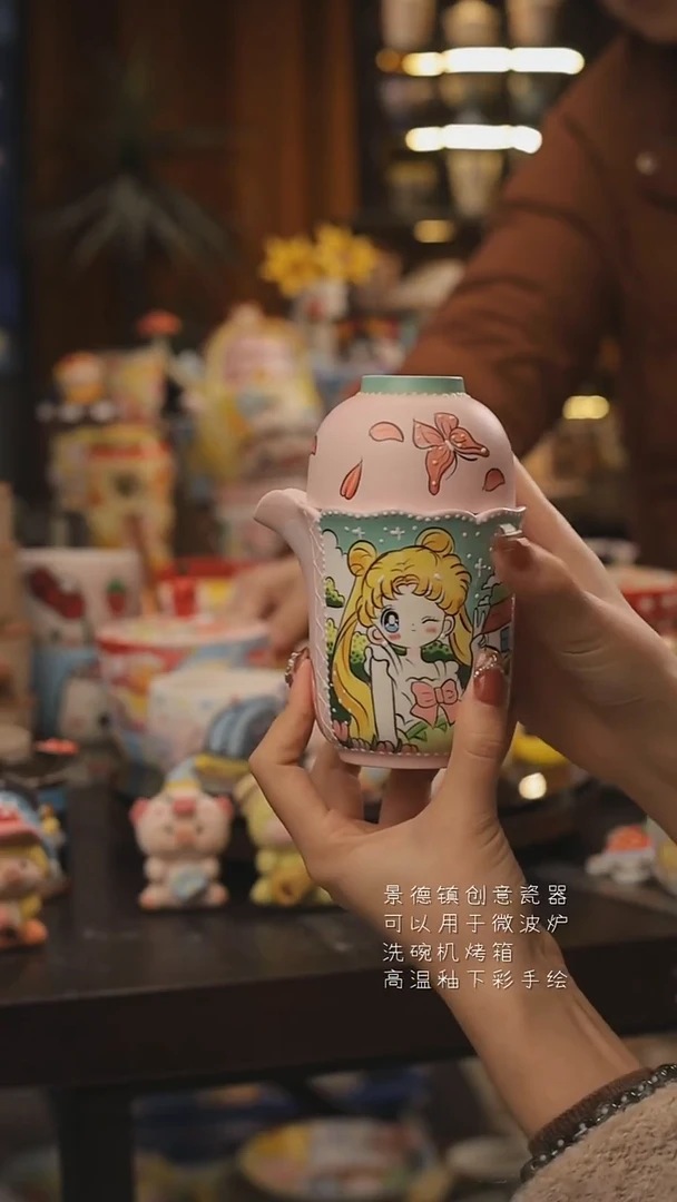 景德镇釉下彩绘设计师款式陶瓷