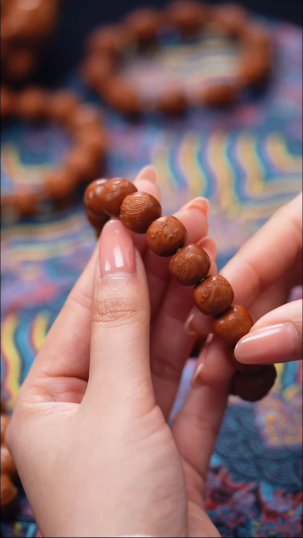 手串/手链橄榄核王*当八仙