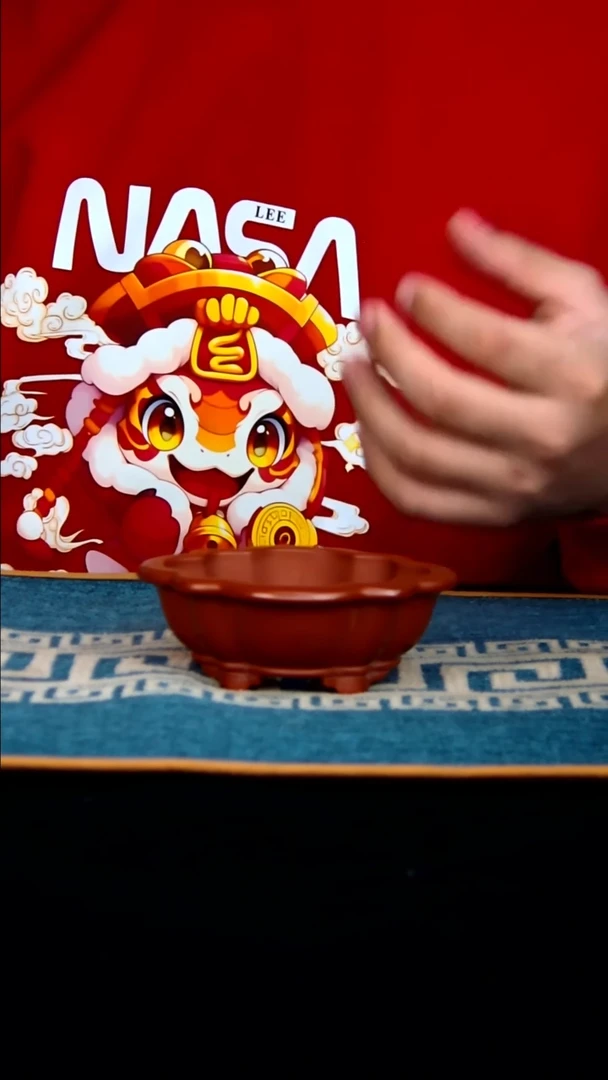 【闪购商品】紫砂花盆9*8*3内径紫砂花盆