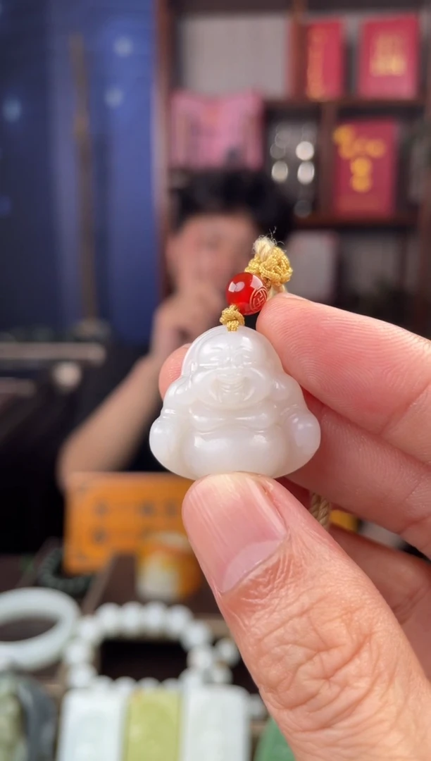 【闪购商品】和田玉吊坠(不含链)未镶嵌和田玉佛公吊坠