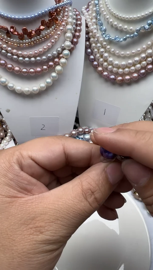 【闪购商品】淡水珍珠颈饰未镶嵌1