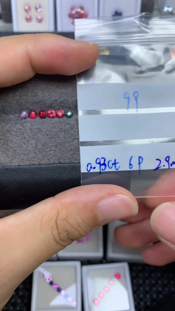 裸石尖晶石缅甸天然无烧尖晶石