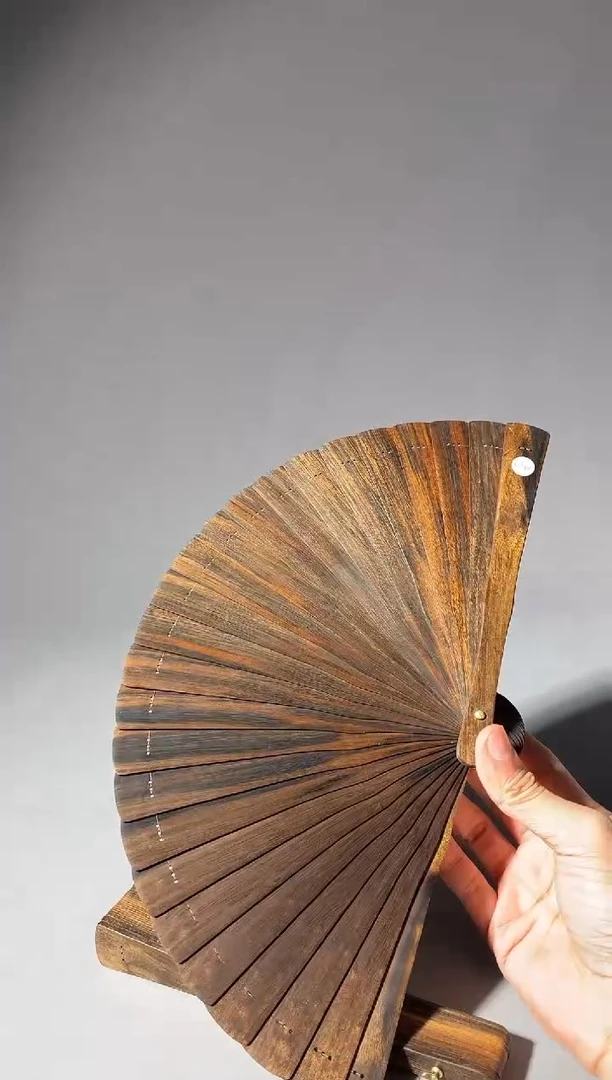 其他楠木（金丝楠）用****3624号18cm小叶桢楠扇子