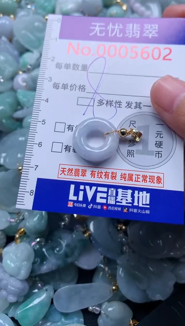 颈饰未镶嵌翡翠5602