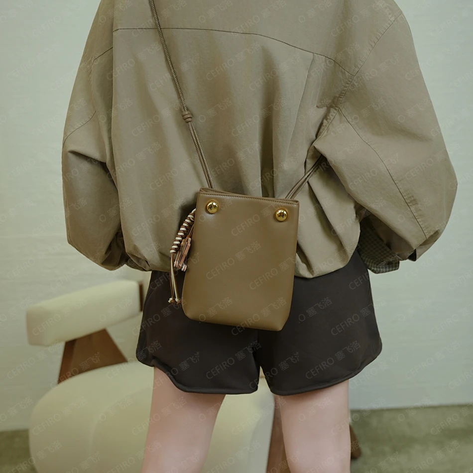 【CEFIRO · CiCi】2025新款高级定制洋气单肩斜挎女包 WGG-1WA953