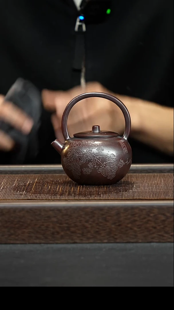 茶壶紫砂宜兴紫砂壶h85332