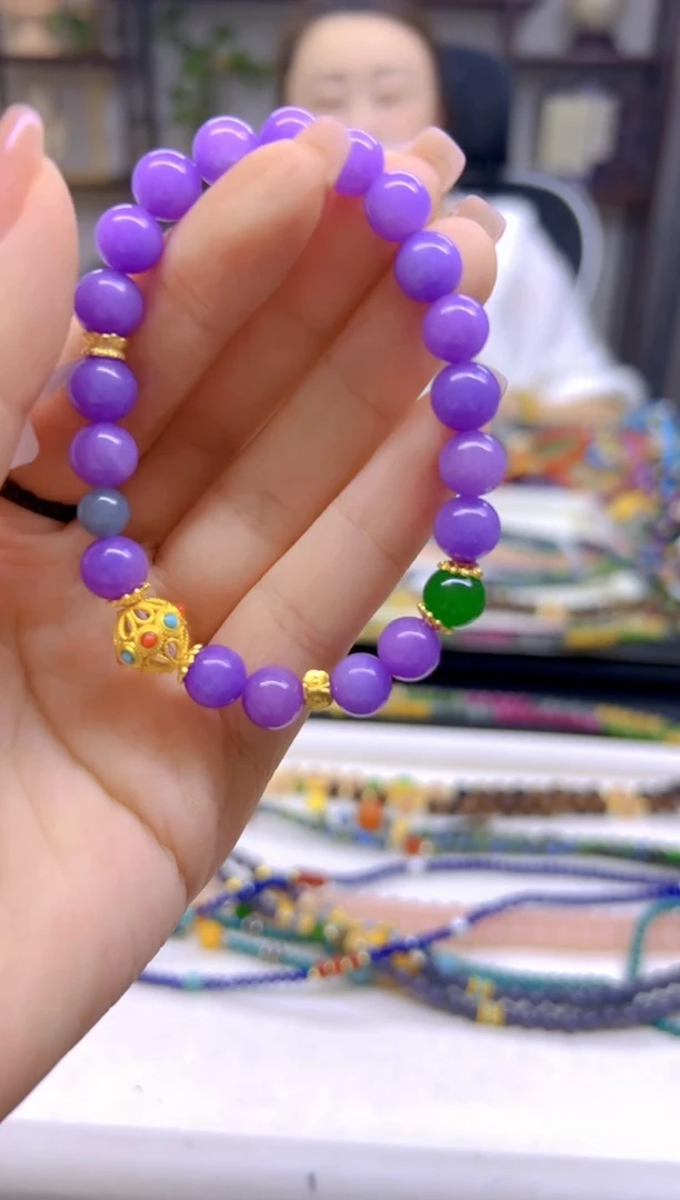 未镶嵌手链翡翠DIY款S536