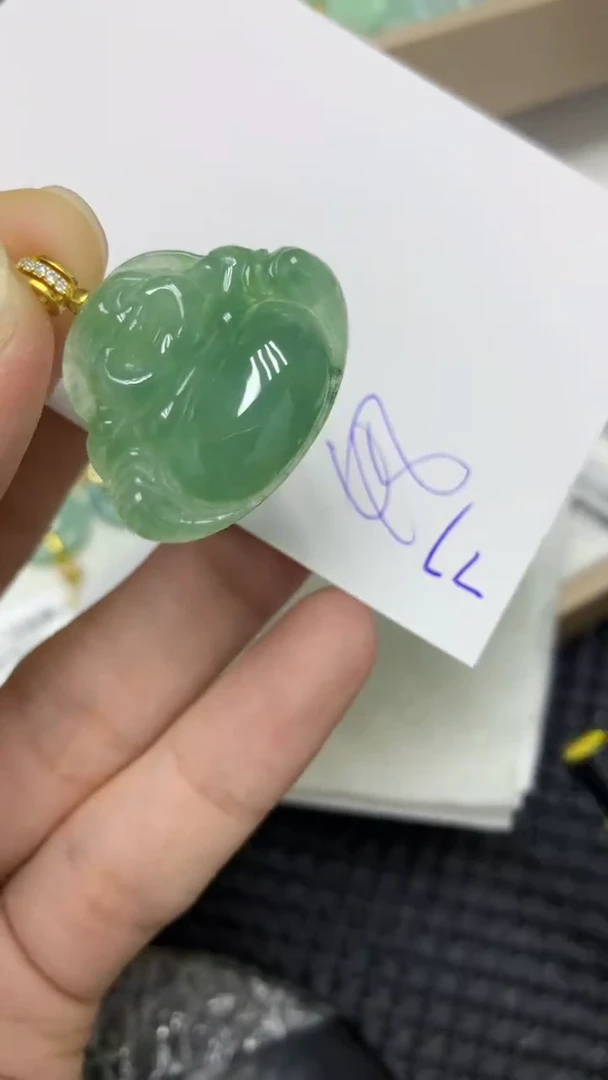 颈饰未镶嵌翡翠缅甸A货翡翠