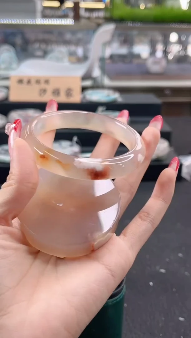 未镶嵌手镯石英质玉61圈口（赠品镯心）6593396